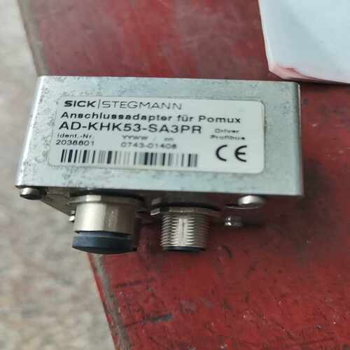 (议价)德国SICK西克传感器连接适配器。用于p0m0∪Ⅹ连接：型号