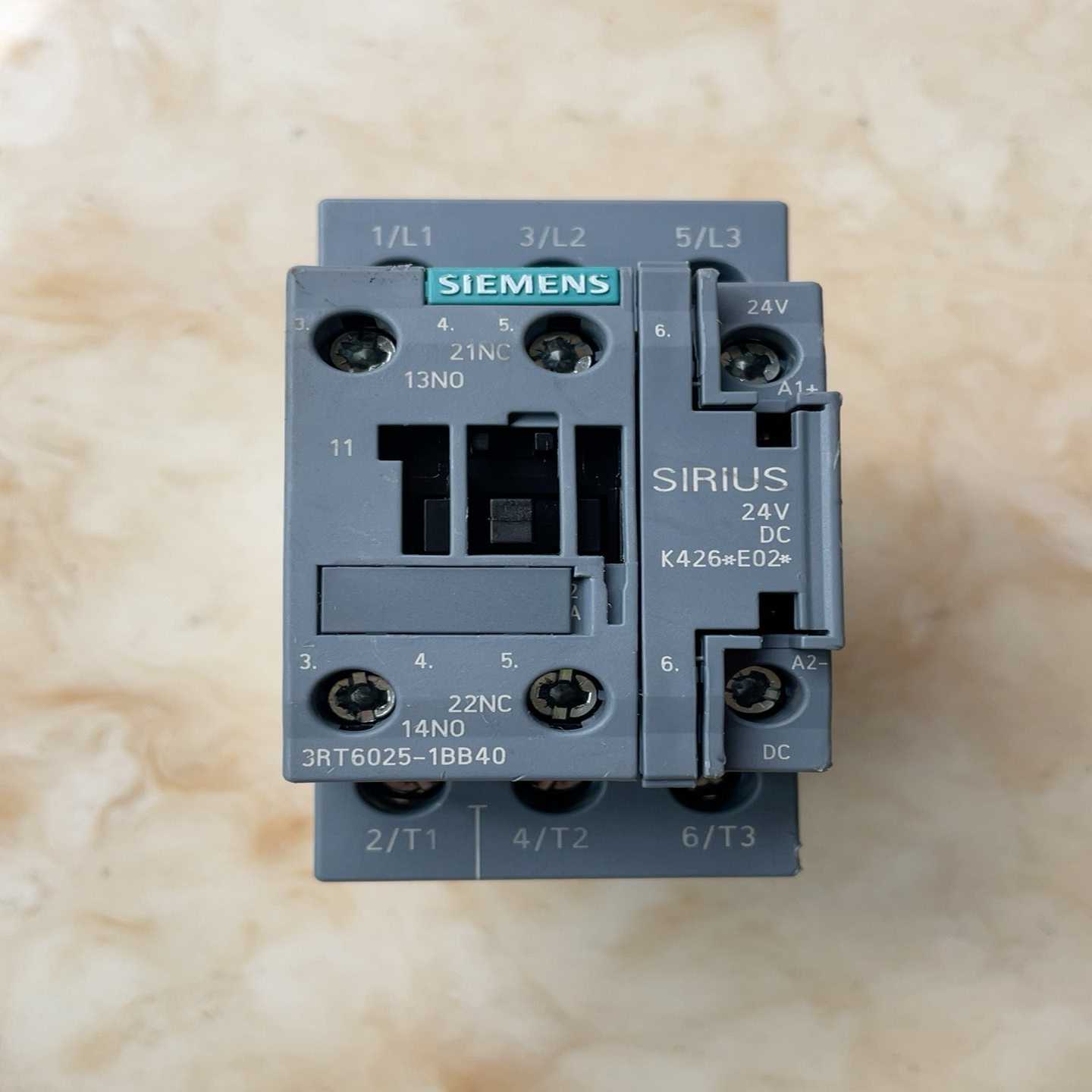 直流接触器 3RT6025-1BB40 线圈电压24V~询价