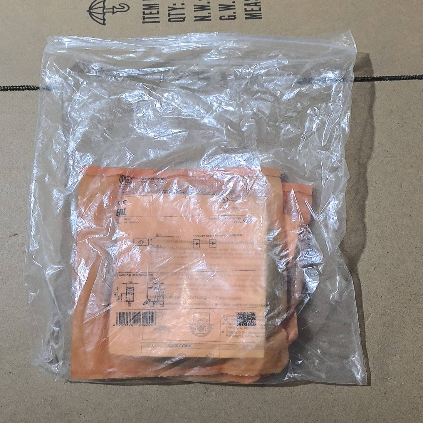 询价~德国IFM易福门O6S300对射光电开关传感器发射0