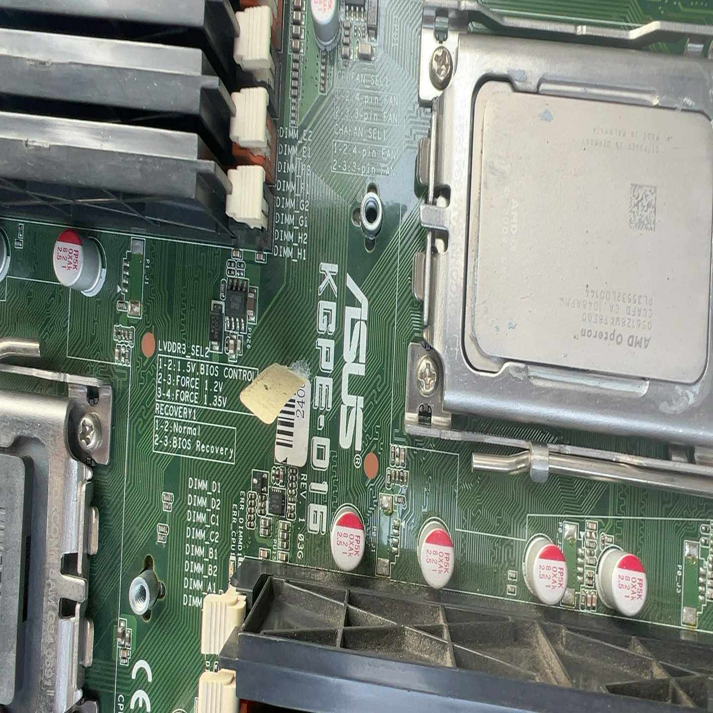 华硕KGPE-D16主板 双路工作站伺服器 G34接口 成色--议价商品