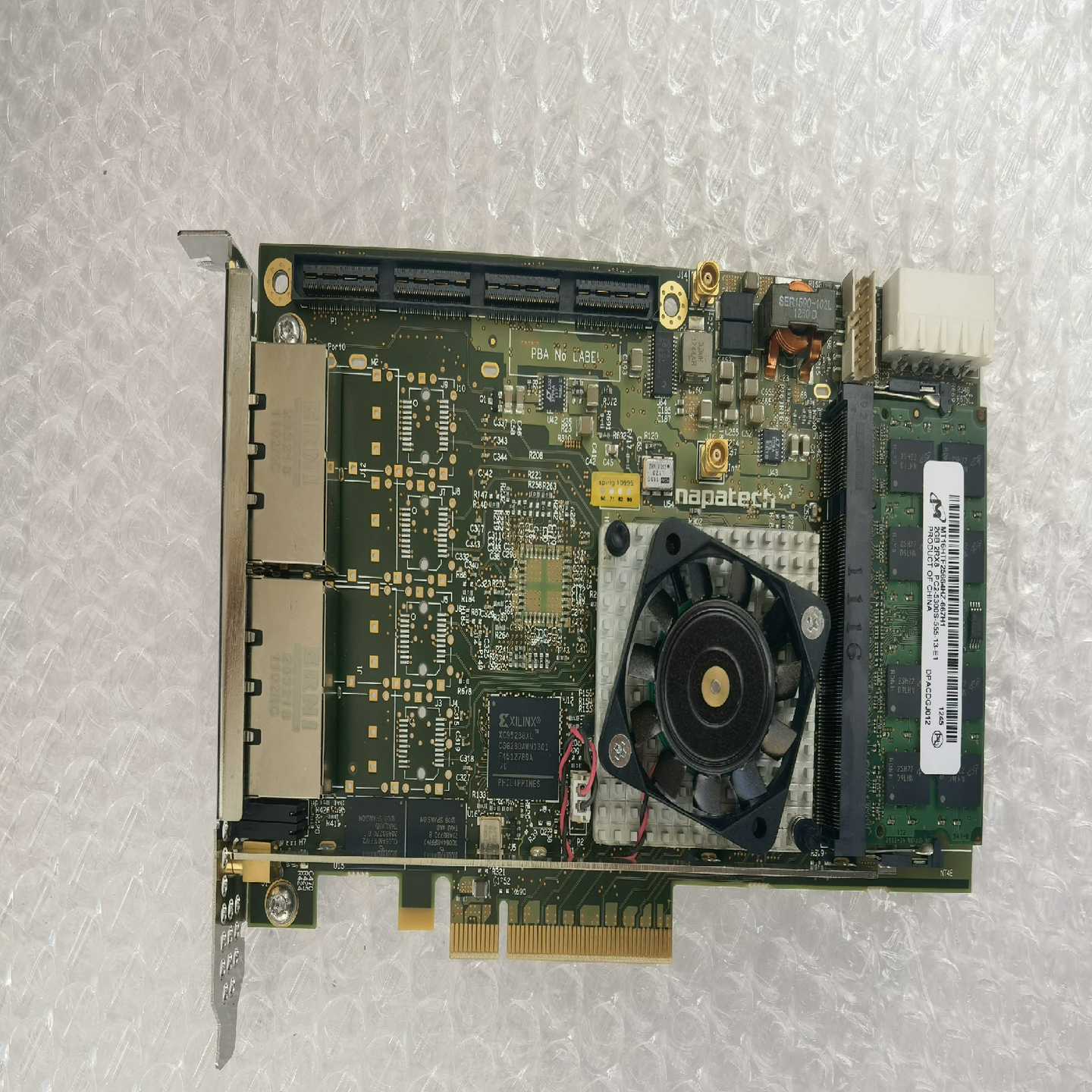 （霸霸电子）napatech nt4e-4T 4口网卡 801-0075