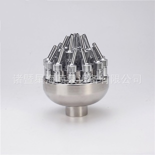 不锈钢可调三层花喷头喷嘴1寸1.5寸可调花柱喷头广场喷泉公园景观