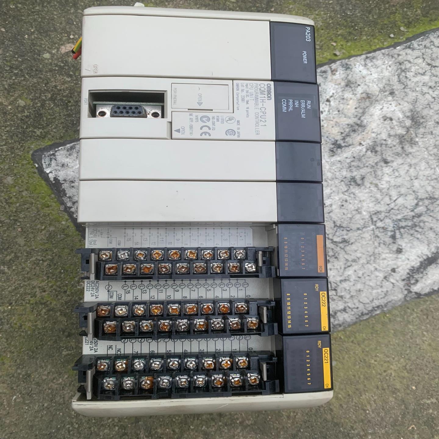 ：PA203、CQM1H－CPU21、OC222、OC（佳毅工控）