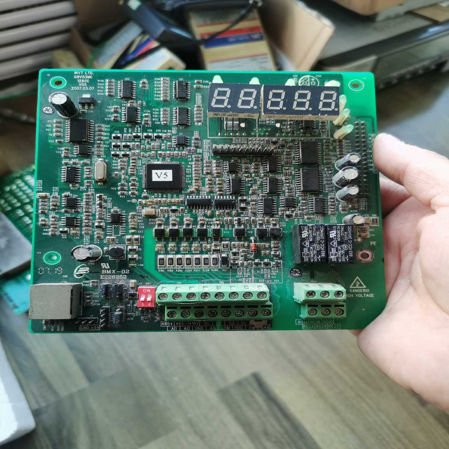 （议价）变频器主板G9V03MC1280C，