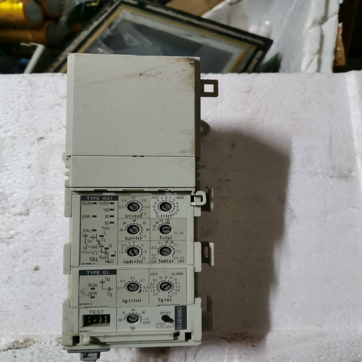 议价三菱AE断路器G保护单元模块WS1-W，二手拆机实物拍摄，成现货