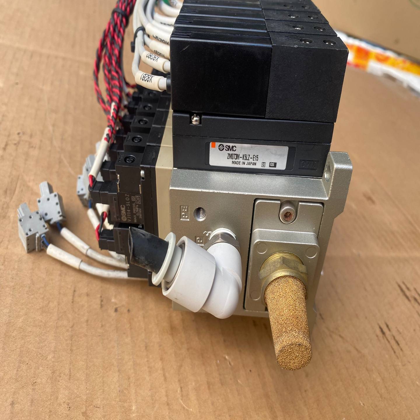 (重工机械)M真空发生器M07M-5L-15，电磁阀VJ1