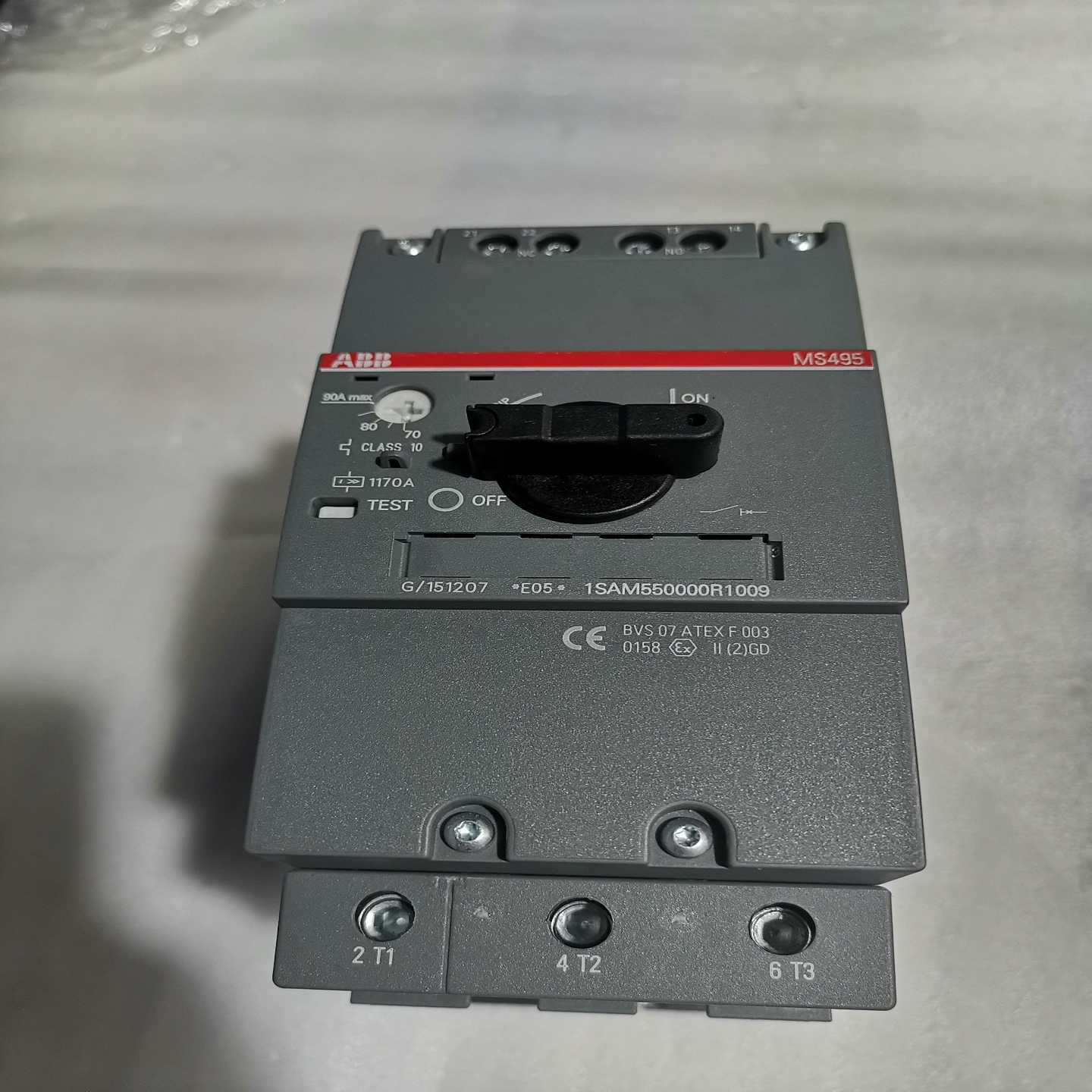 咨询-ABB断路器MS495-90A库存，1SAM5500