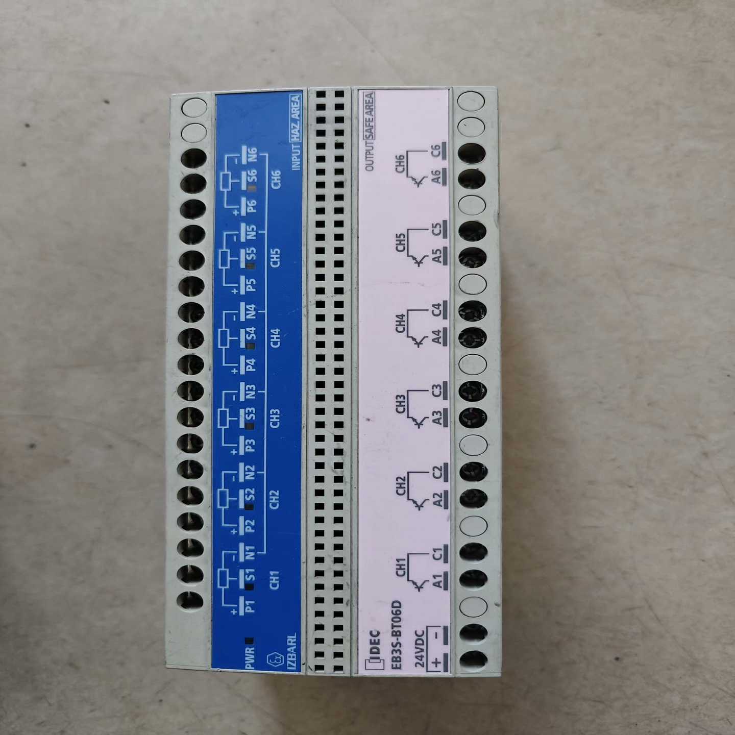 【议价】IDEC和泉继电器安全栅eb35-bt06d成色如图，实