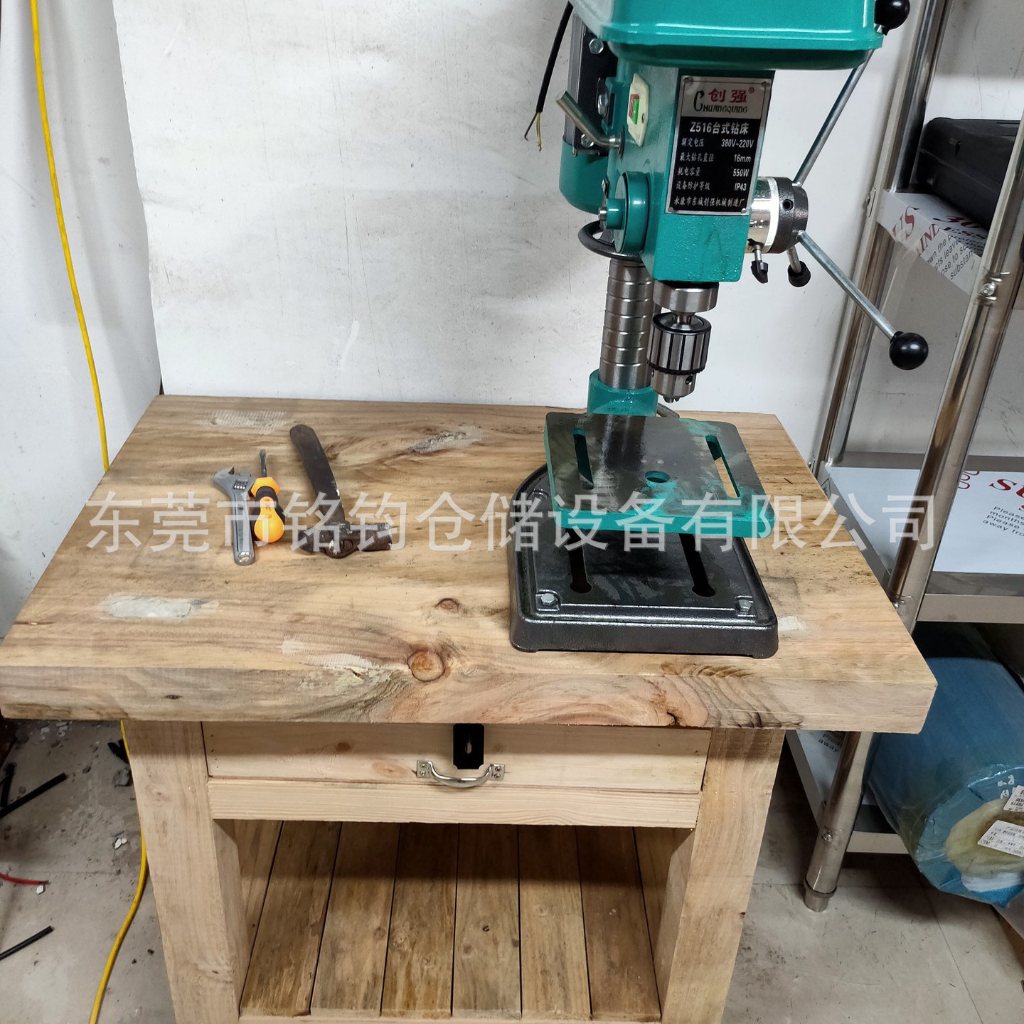 实木操作台木工台钳维修桌钳制打包工作桌钳工台工具模具底座台