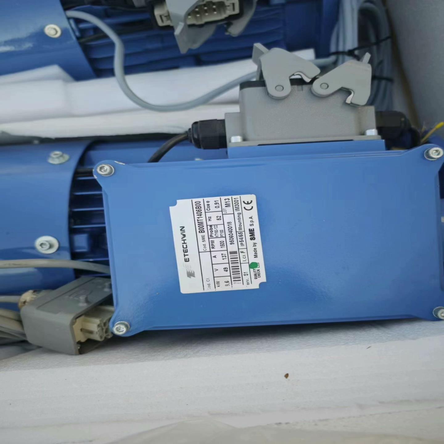 询价天诚SME变桨电机，B00MT1406B008.6KW，全