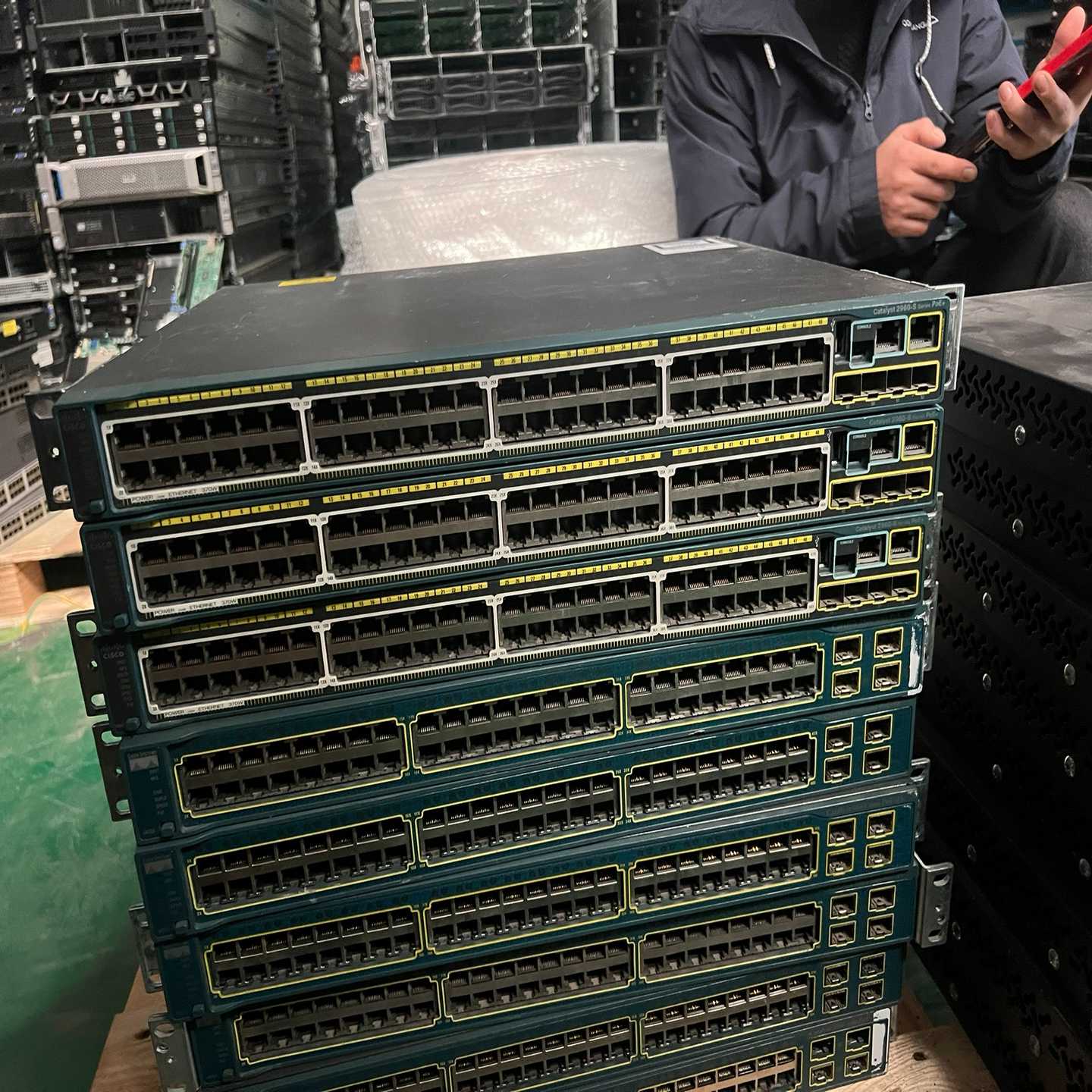 Cisco思科 WS-C2960S-48LPS-L 48口千
