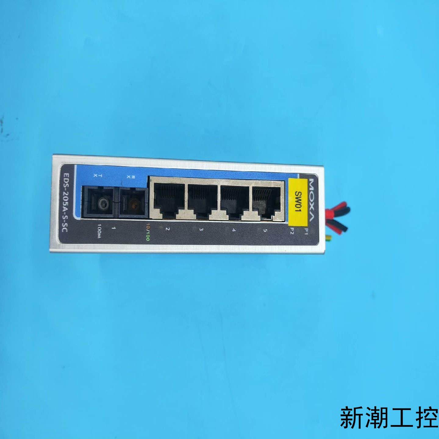 MOXA EDS-205A-S-SC工业交换机一手拆机资源议价商品