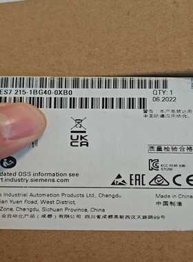 6es7215-1bg40-0xb0  模块，~询价