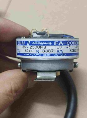 多摩川编码器TS5214N8387  功能正常，如图所示，二~询价