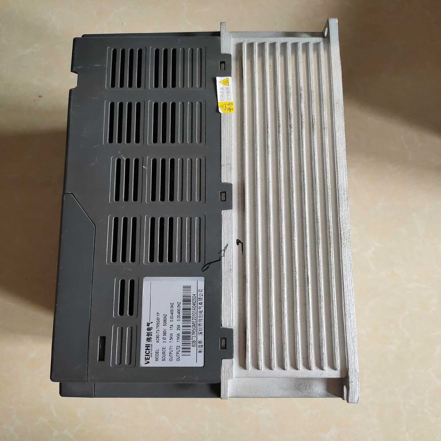 询价拍~伟创变频器AC60-T3-7R5G/011P件，实物