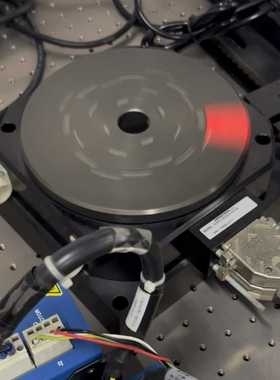 【星慕电子】aerotech dd马达，600rpm最大，测试，看视