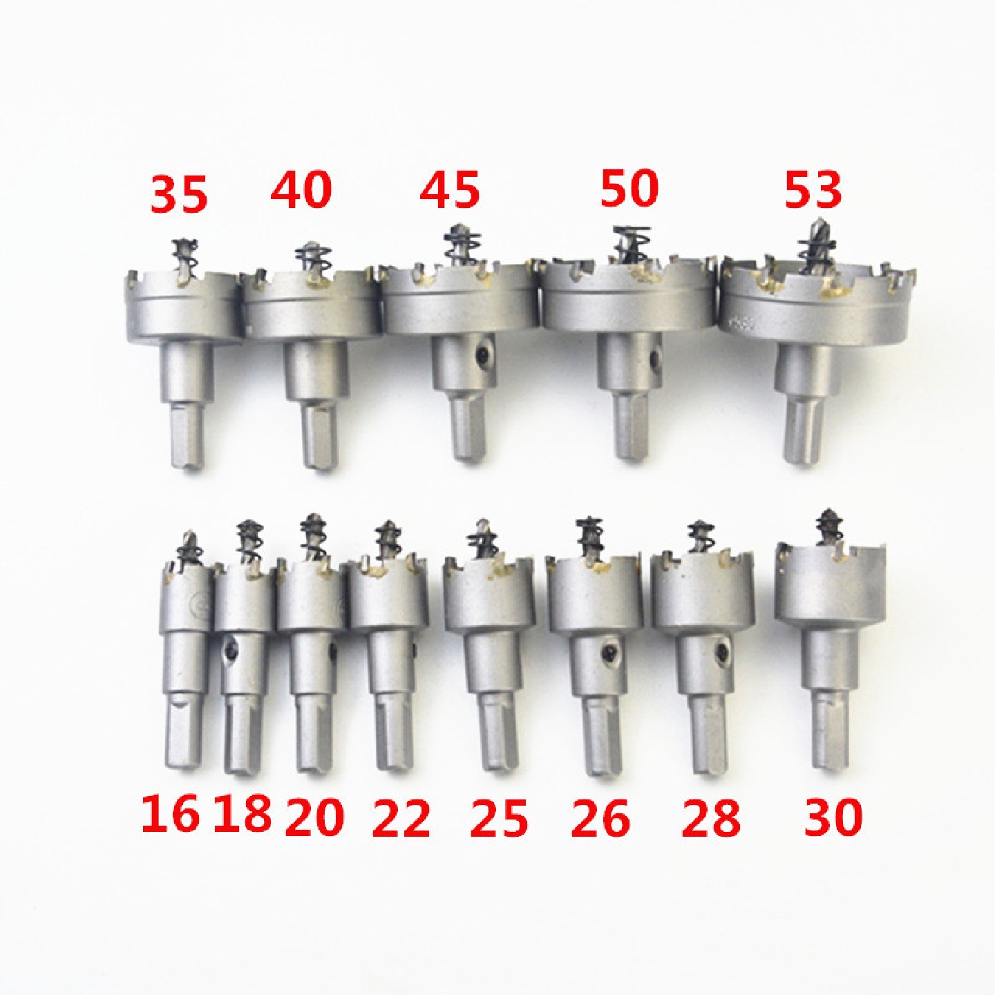 13PC套装金属合金开孔器不锈钢扩孔器钻头件套铁皮铝材打孔