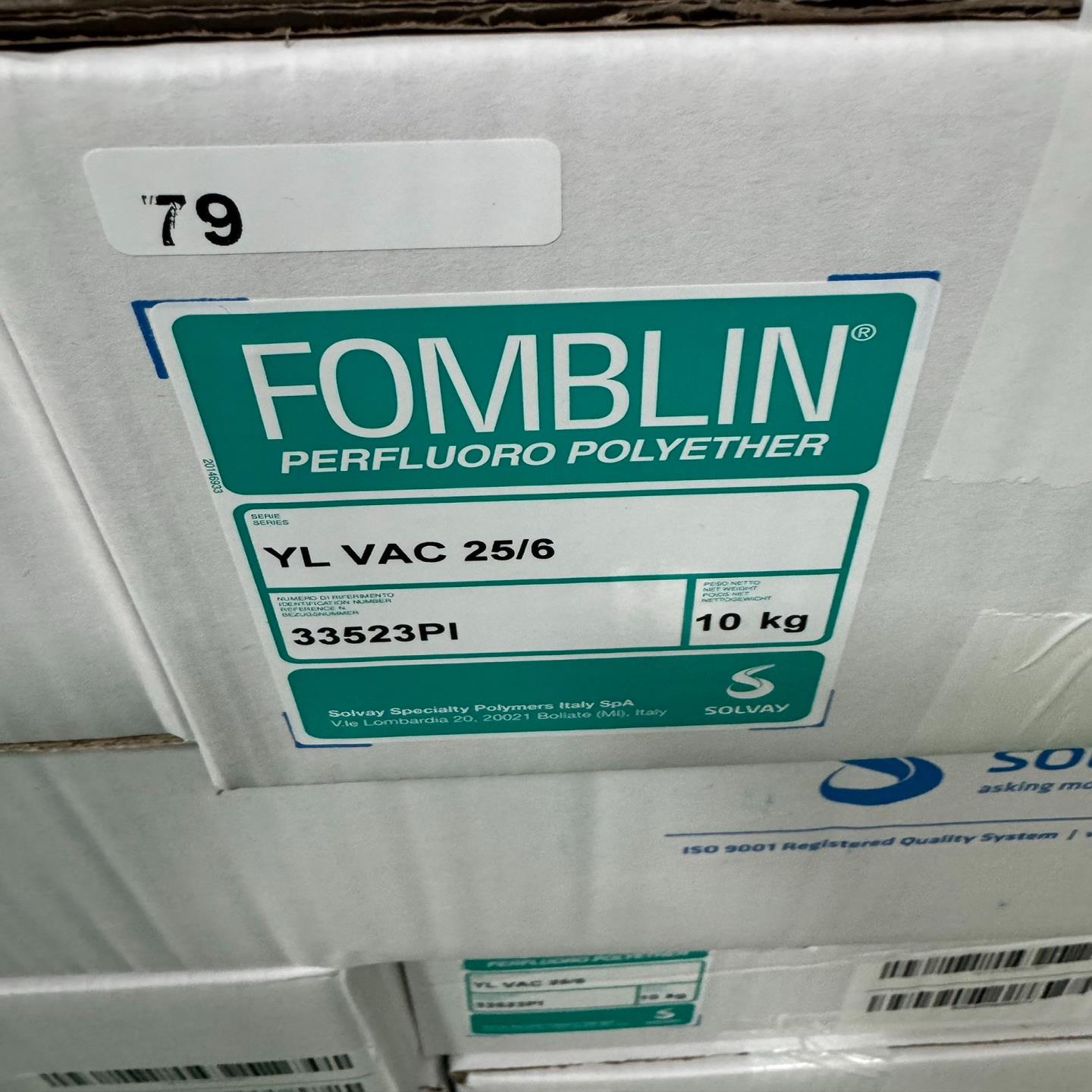 进口FOMBLIN 25/6真空泵油（佳毅工控）