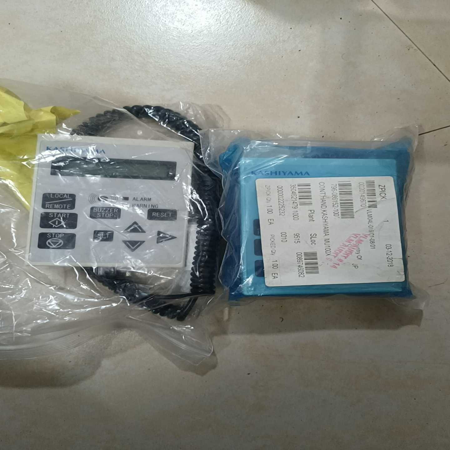 KASHIYAMA干泵手操器 PC80P2 04110-~询价