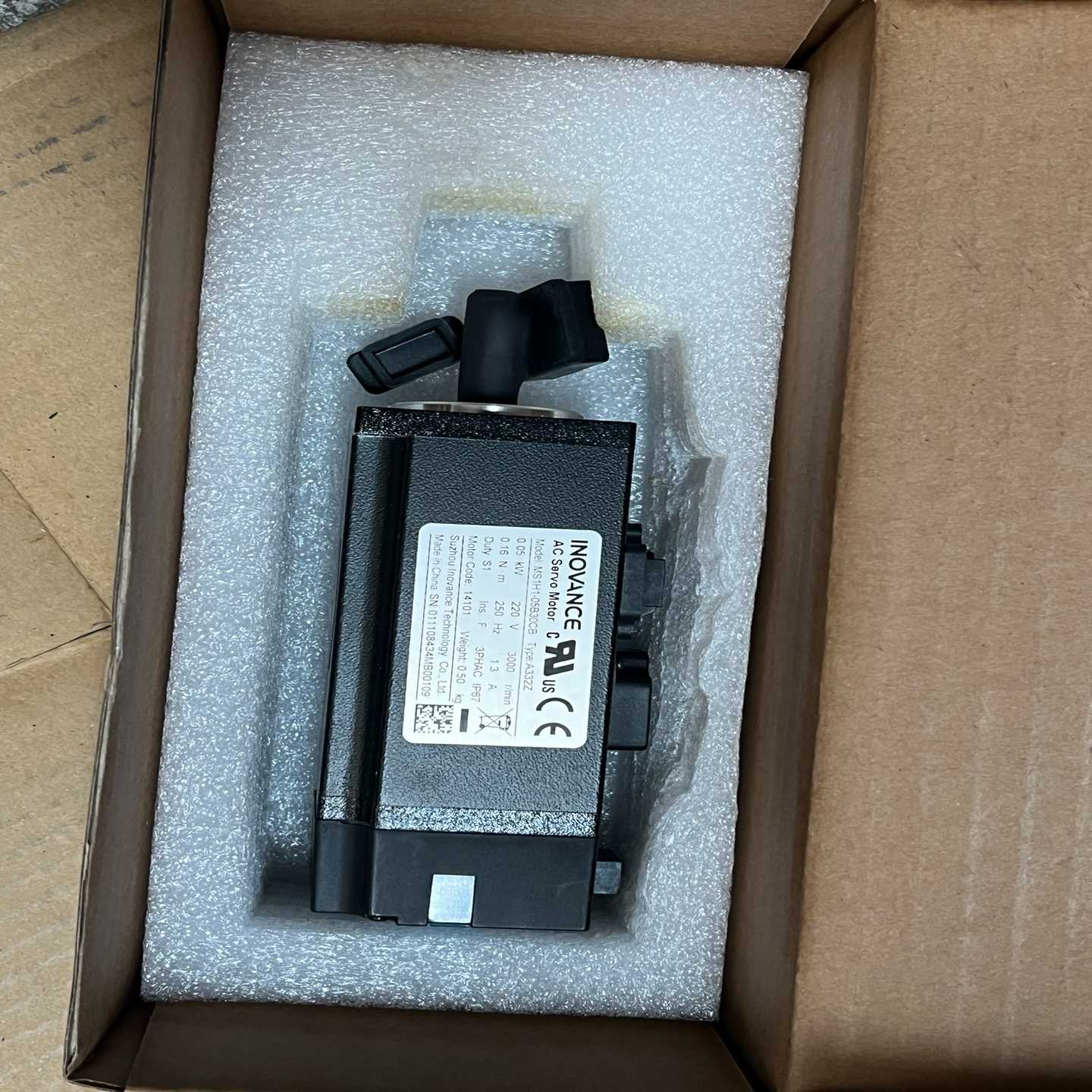 （请咨询）MS1H1-05B30CB-A332Z 全新原装汇川驱动器0