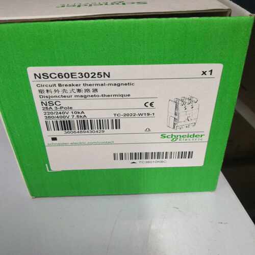 塑壳断路器NSC60E3025N~询价