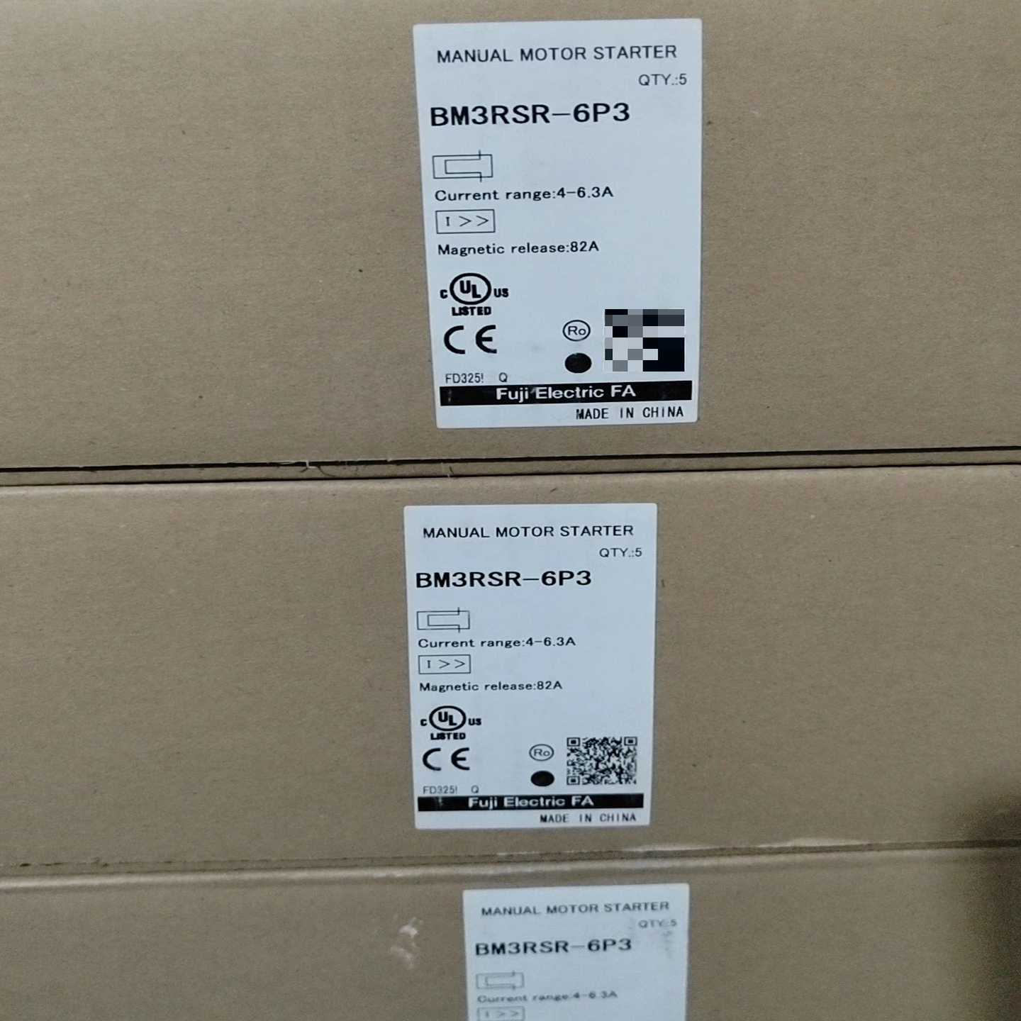 询价电动机保护用低压断路器BM3RSR-6P3
