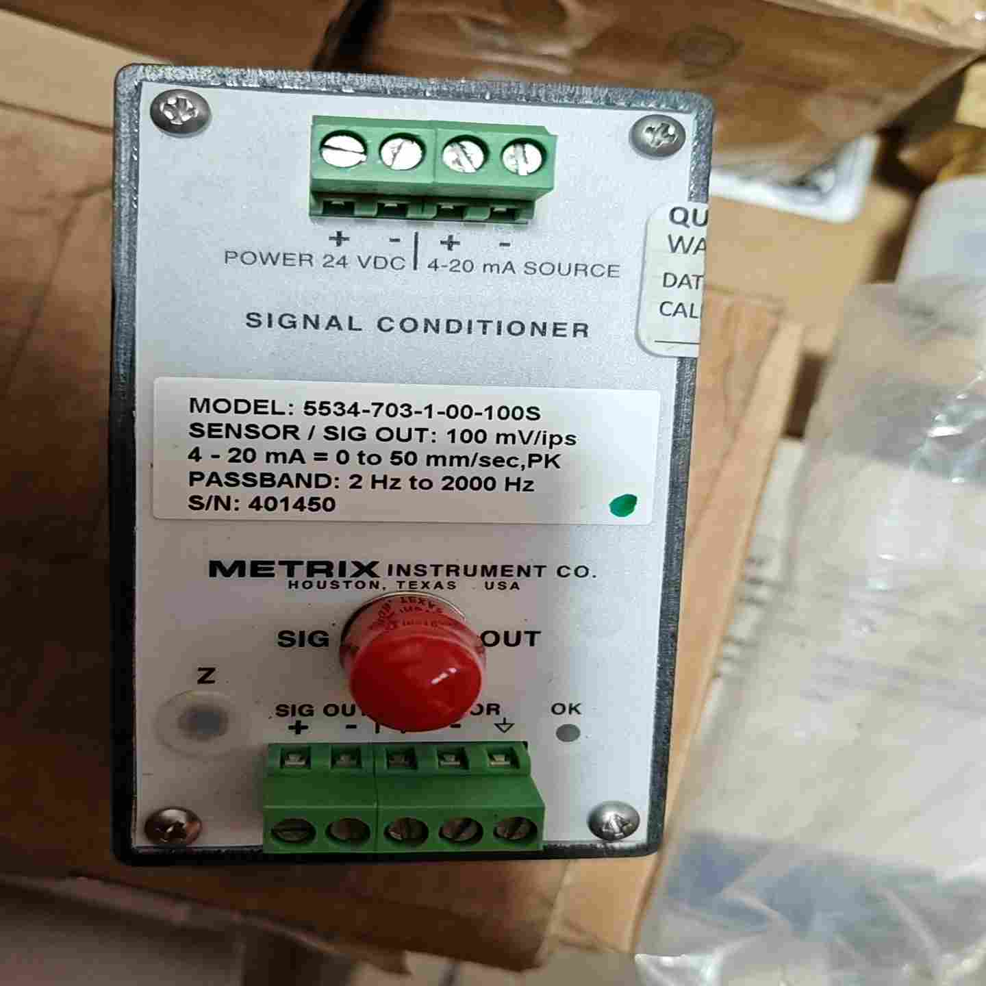 METRIX 5534-783-1-00-100S~议价