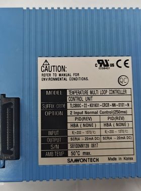 韩国SAMWONTECH三元温控模块 TLC880C -22-K01K01-CRCR-NN-0101-N
