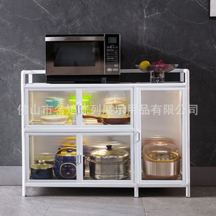 餐边柜子储物柜厨房橱柜组合碗柜家用多功能置物柜靠墙餐具收纳柜