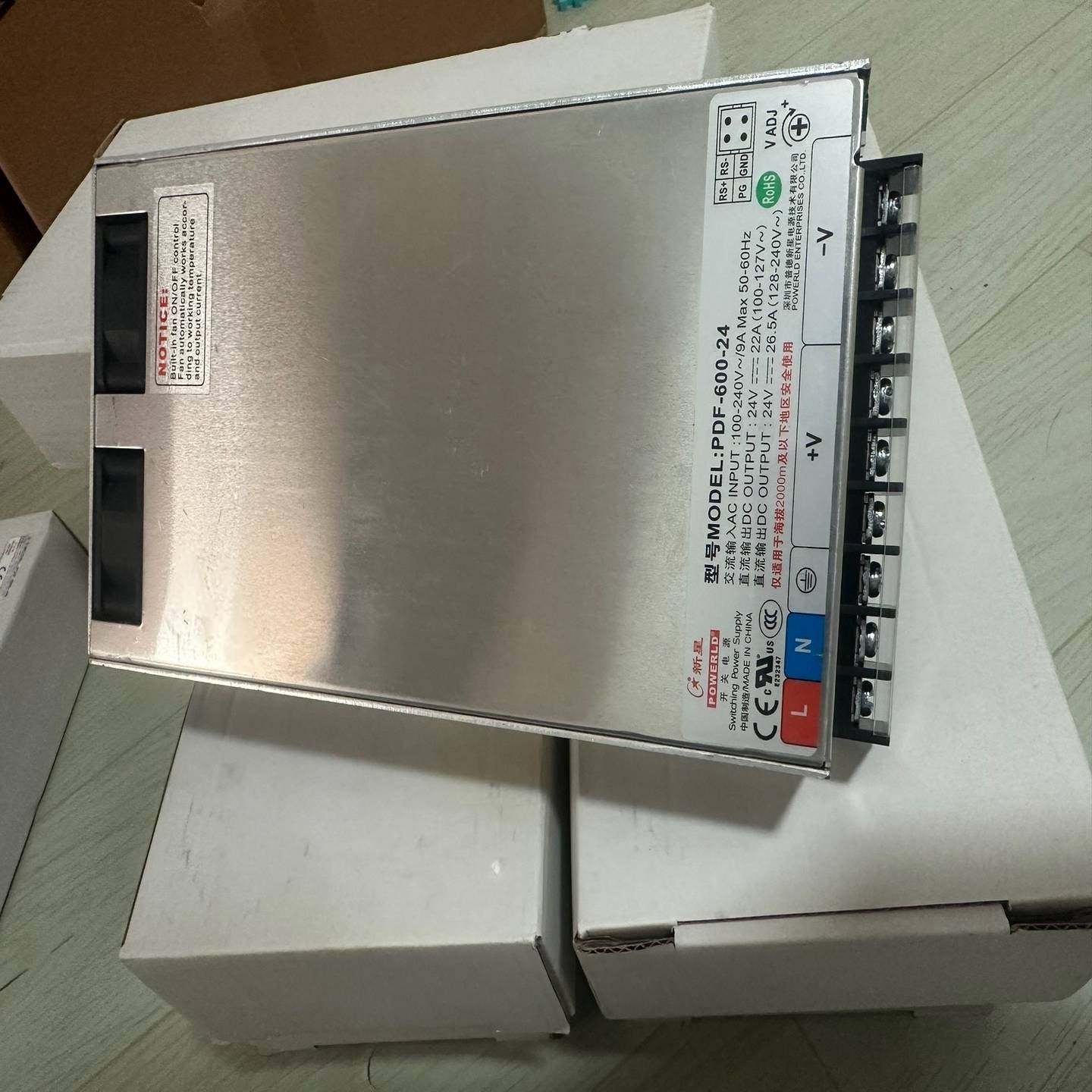 PDF-600-24新星开关电源 24V26.5A 24V2{议价}