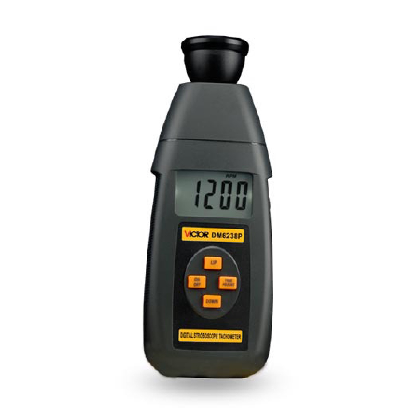 胜利数字闪频测速仪DM6238P60-40000转每分转速表带背光