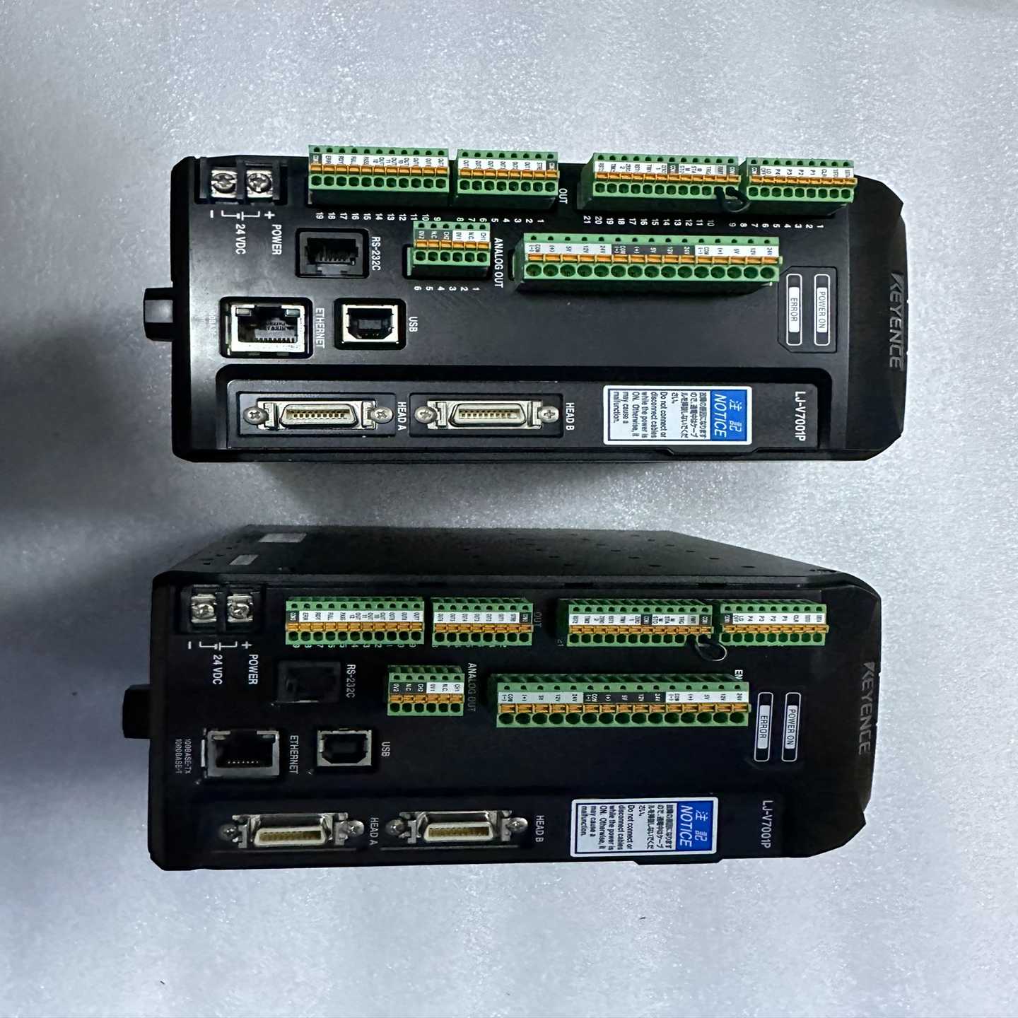 基恩士视觉控制器LJ-V7001P成色如图所示功能正常需要的【鑫鑫