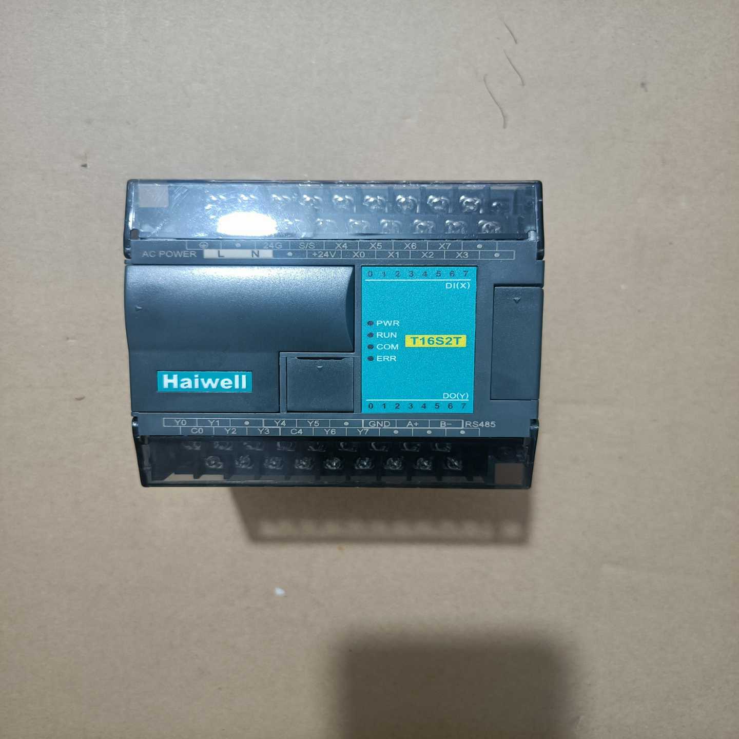 海为PLC，型号T16S2T，成色95新，标价为单价，包好包一议价