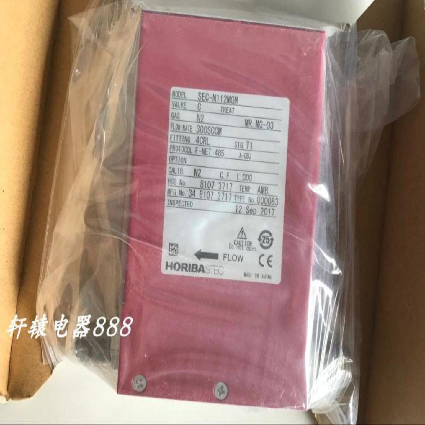 配件全新原装HORIBA气体流量计SEC-N112MGM 300SCCM议价