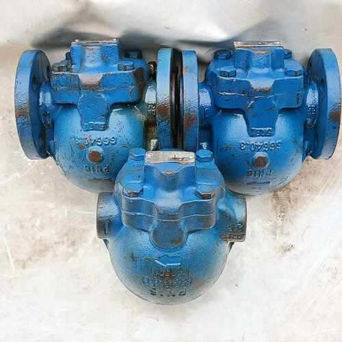 斯派沙克蒸汽疏水阀DN25的3个，内壁光滑，法兰水线无磕（地