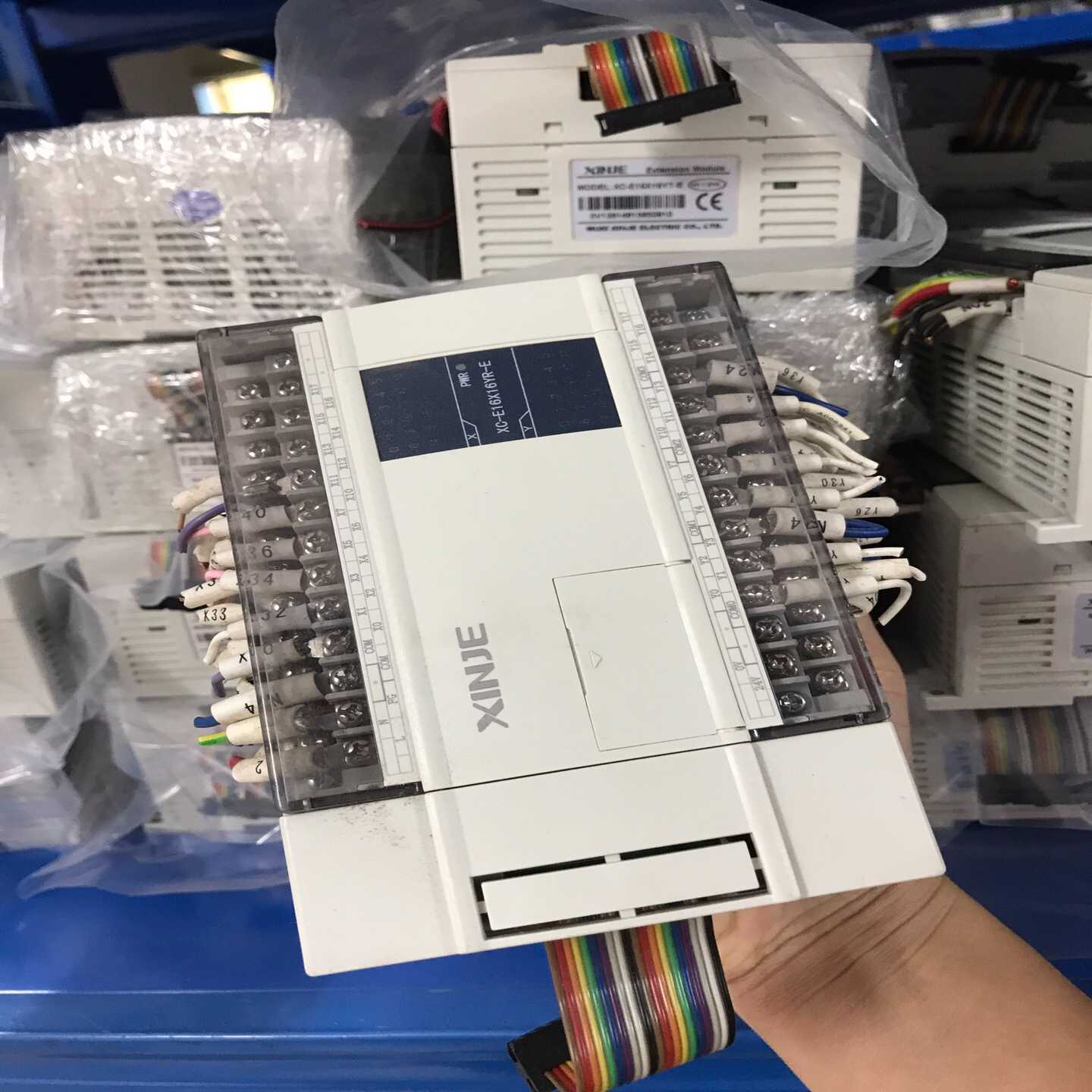 信捷plc扩展模块XC-E16X16YR-E,功能,实物~询价