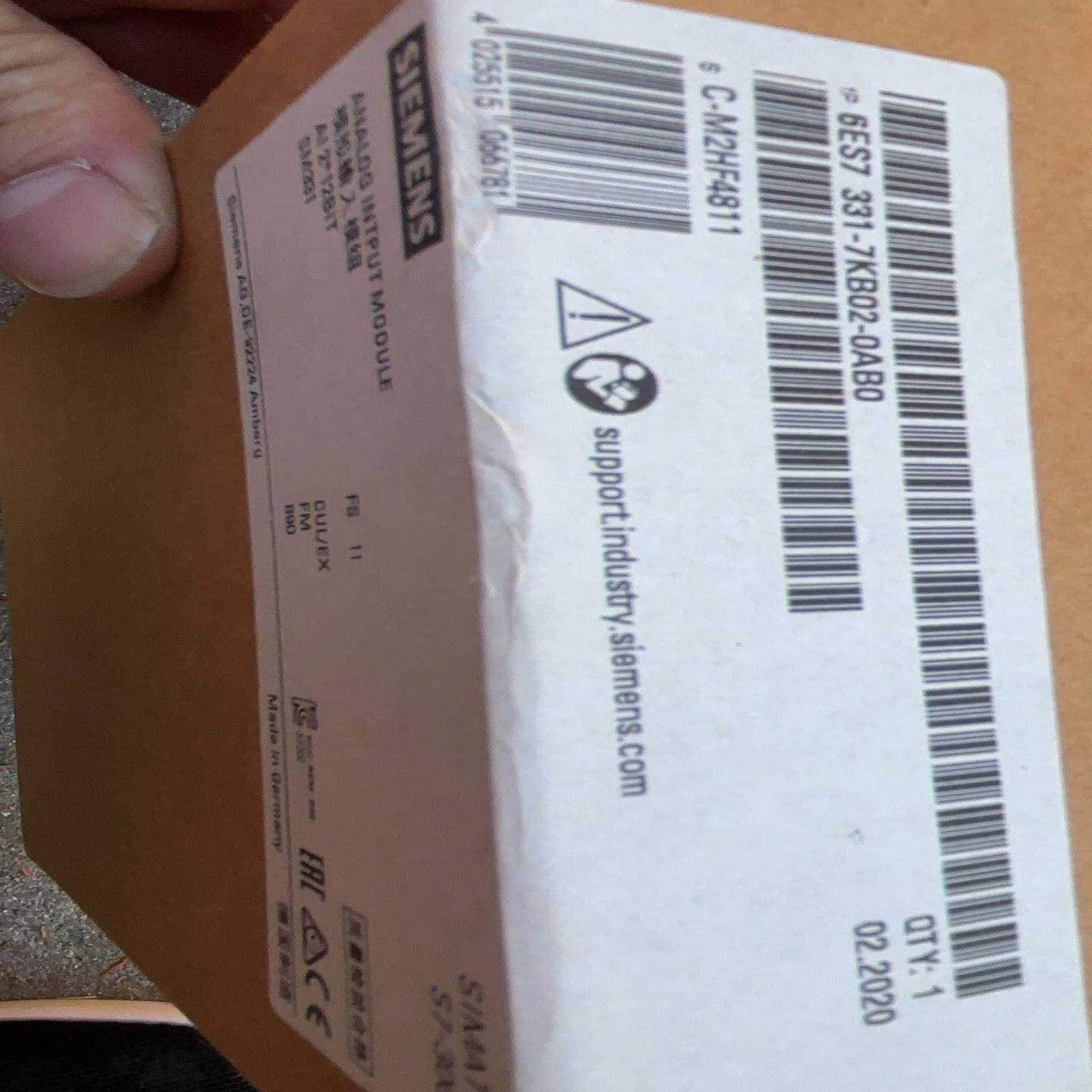 询价~S7-300 6ES7331-7KB02-0AB0