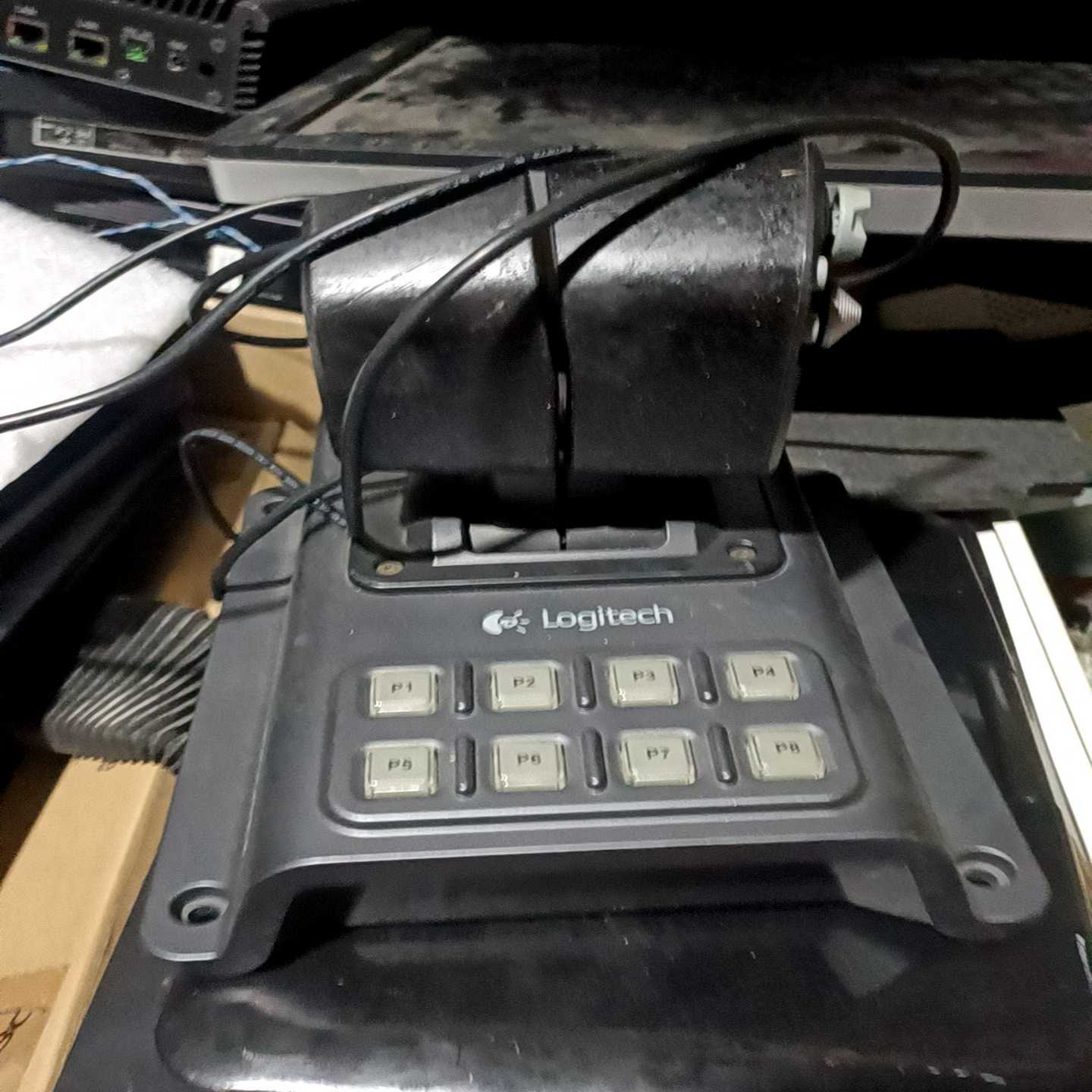 罗技G940飞行摇杆，  成色如图看上的联系功能正常~议价