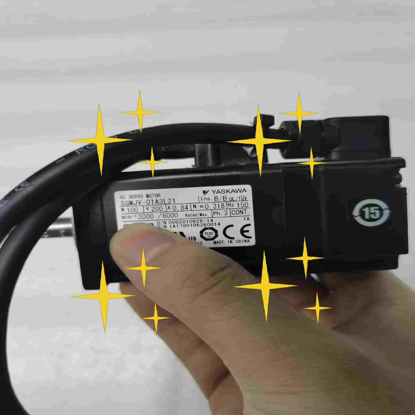 (工仔机械）安川SGMJV-01A3L21，正常件，，图上实