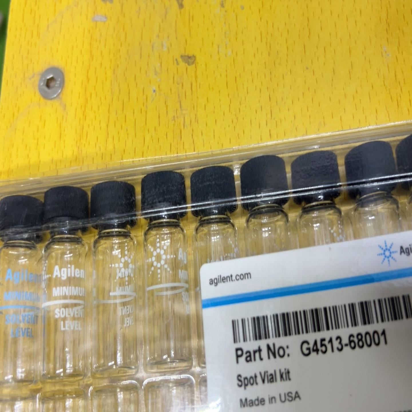 询价~25安捷伦G4513-68001，内含25支4ml的洗液瓶废
