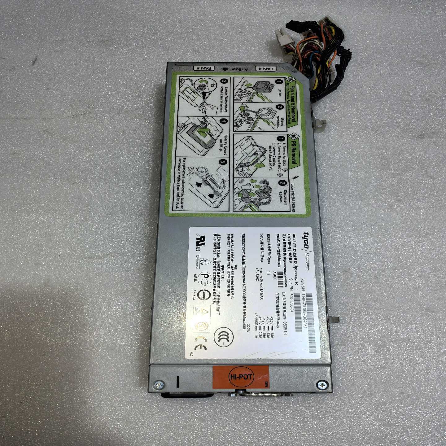 询价~SUN Netra210 N210 电源 300-1736-