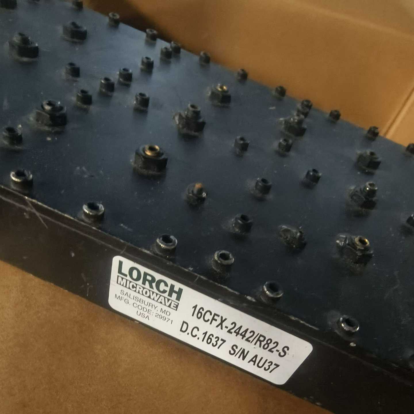 美国LORCHMICROWAVE16CFX-2442/R82-S出售议价