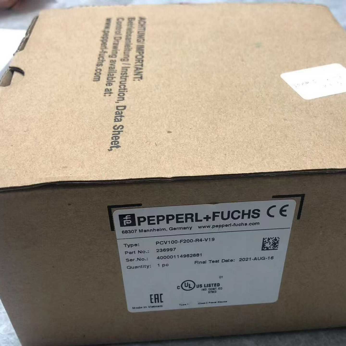 倍加福读码器PCV100-F200-R4-V19无拆（电子设备）