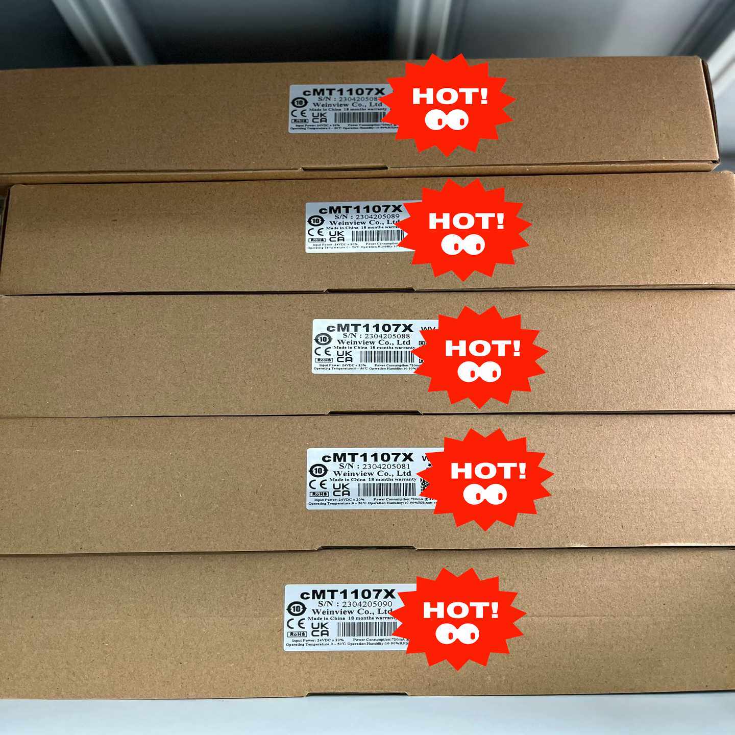 #触摸屏威纶通触摸屏 CMT1107X 显示器：10.1英寸(亚飞商行）