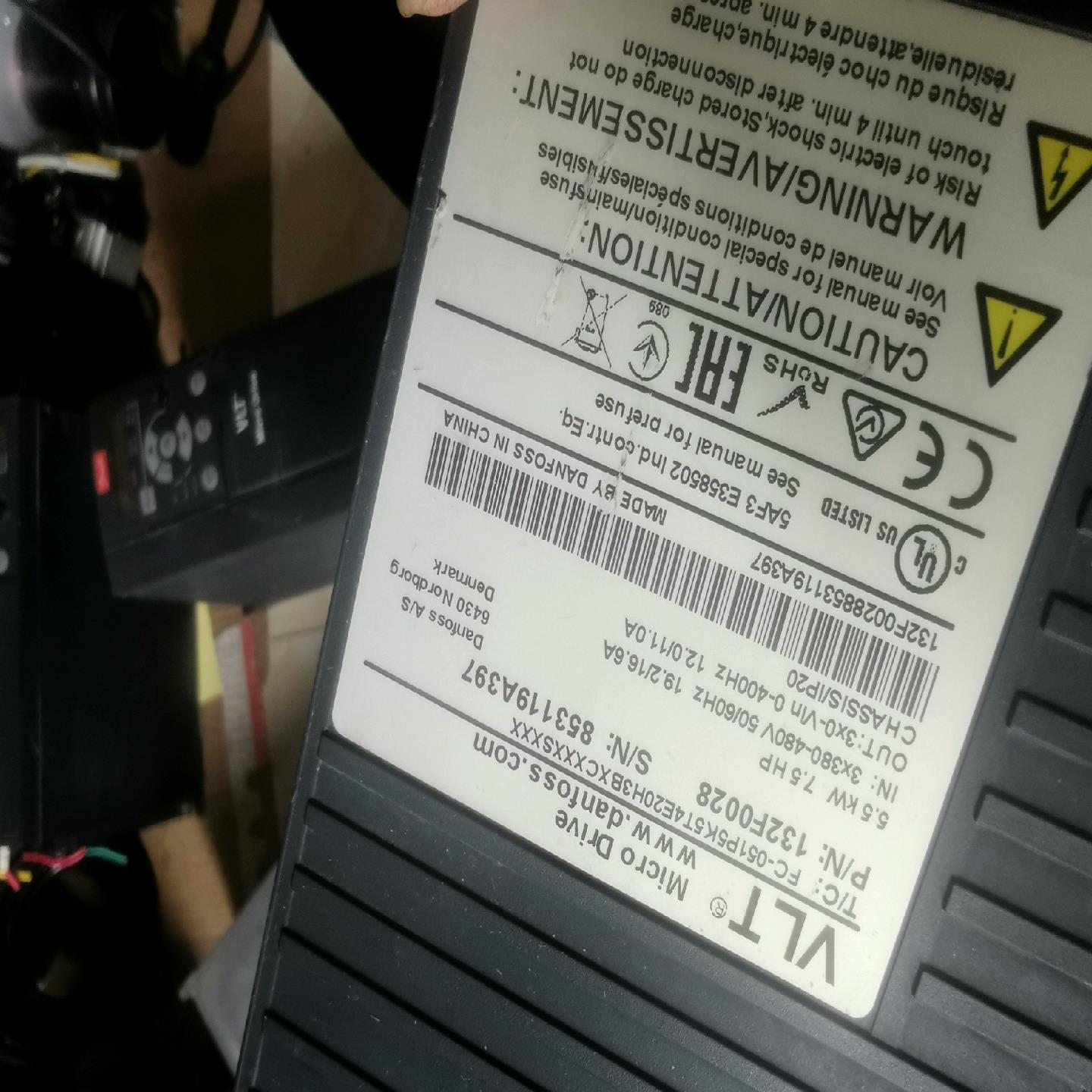 FC-051P5K5T4E20H3BXC一台5.5KW（佳毅工控）