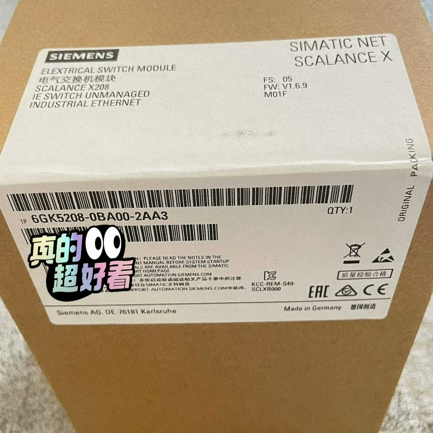 6GK5208-0BA00-2AA3交换机询价