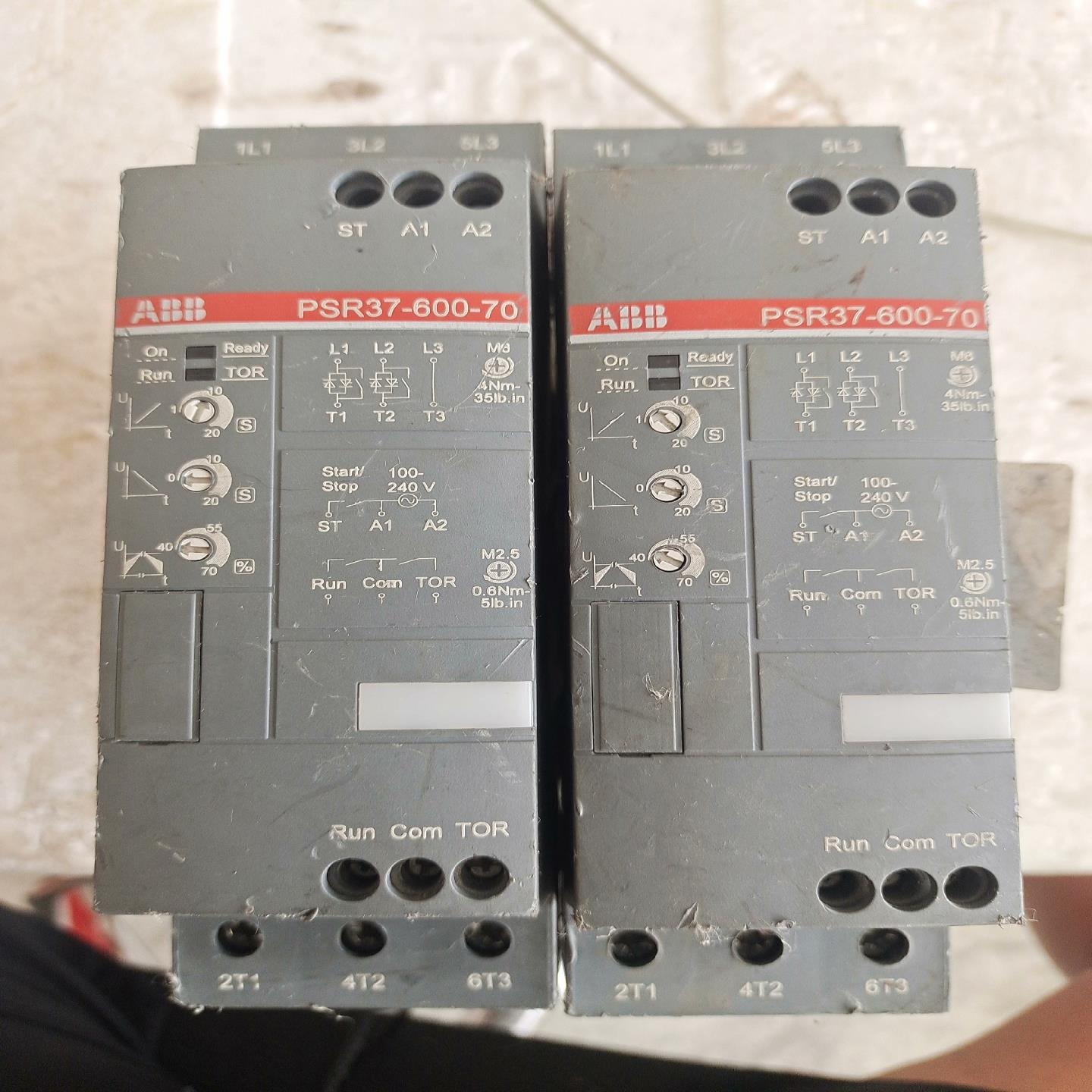ABB软启动器PSR37一600一70  18.5KW，成色~询价