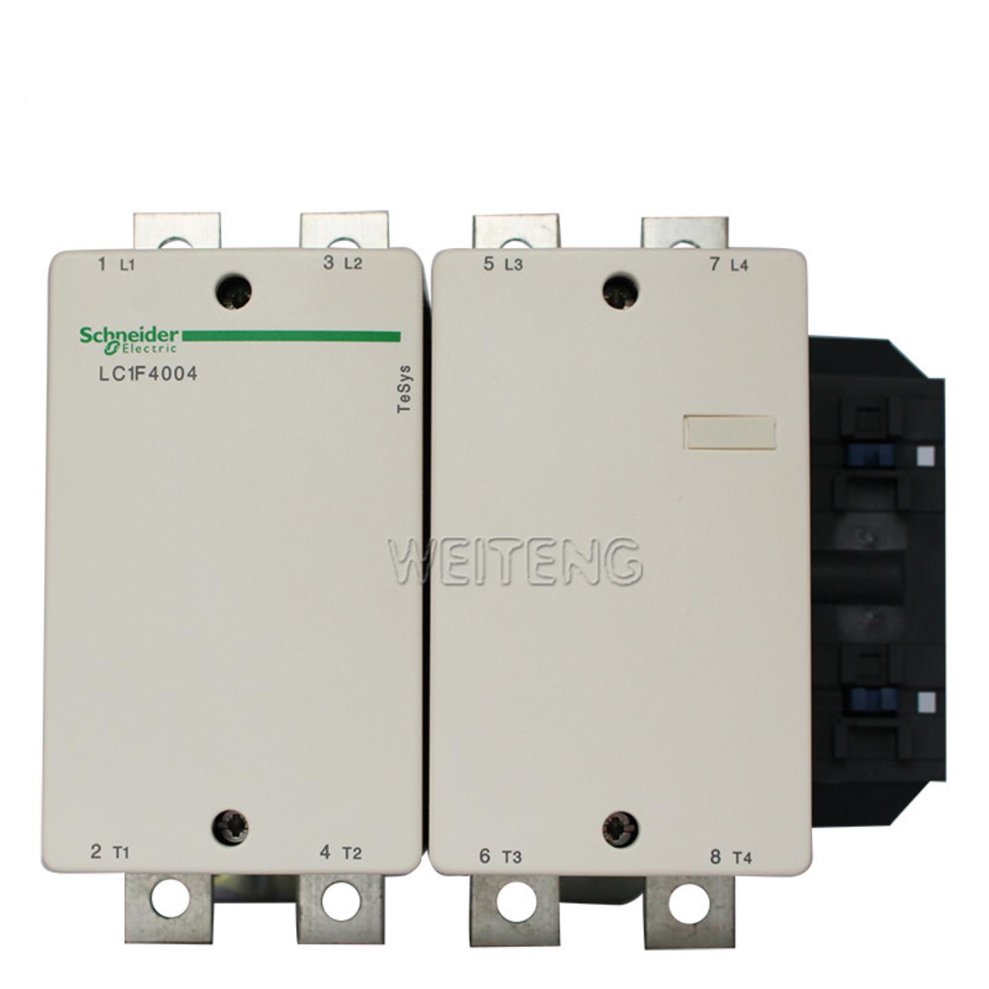 隆兴9年老店 施耐德 LC1F4004 M7 交流接触器200KW 四极4NO 常*