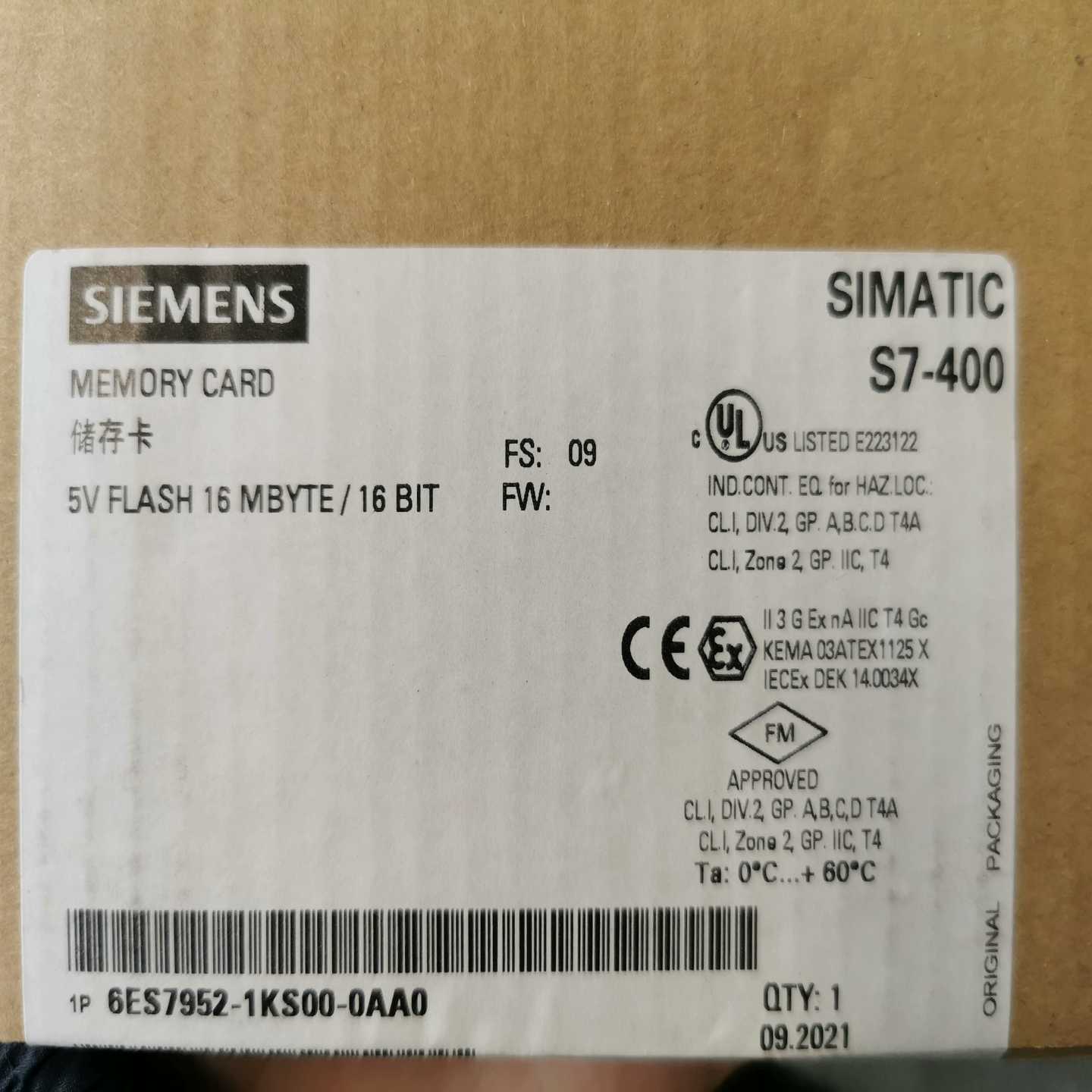 询价~6ES7952-1KS00-0AA0，7200，