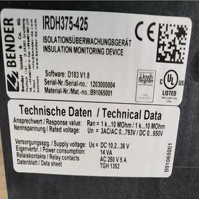 Bender ISO 隔离测试仪 Isometer IRDH拍前询价